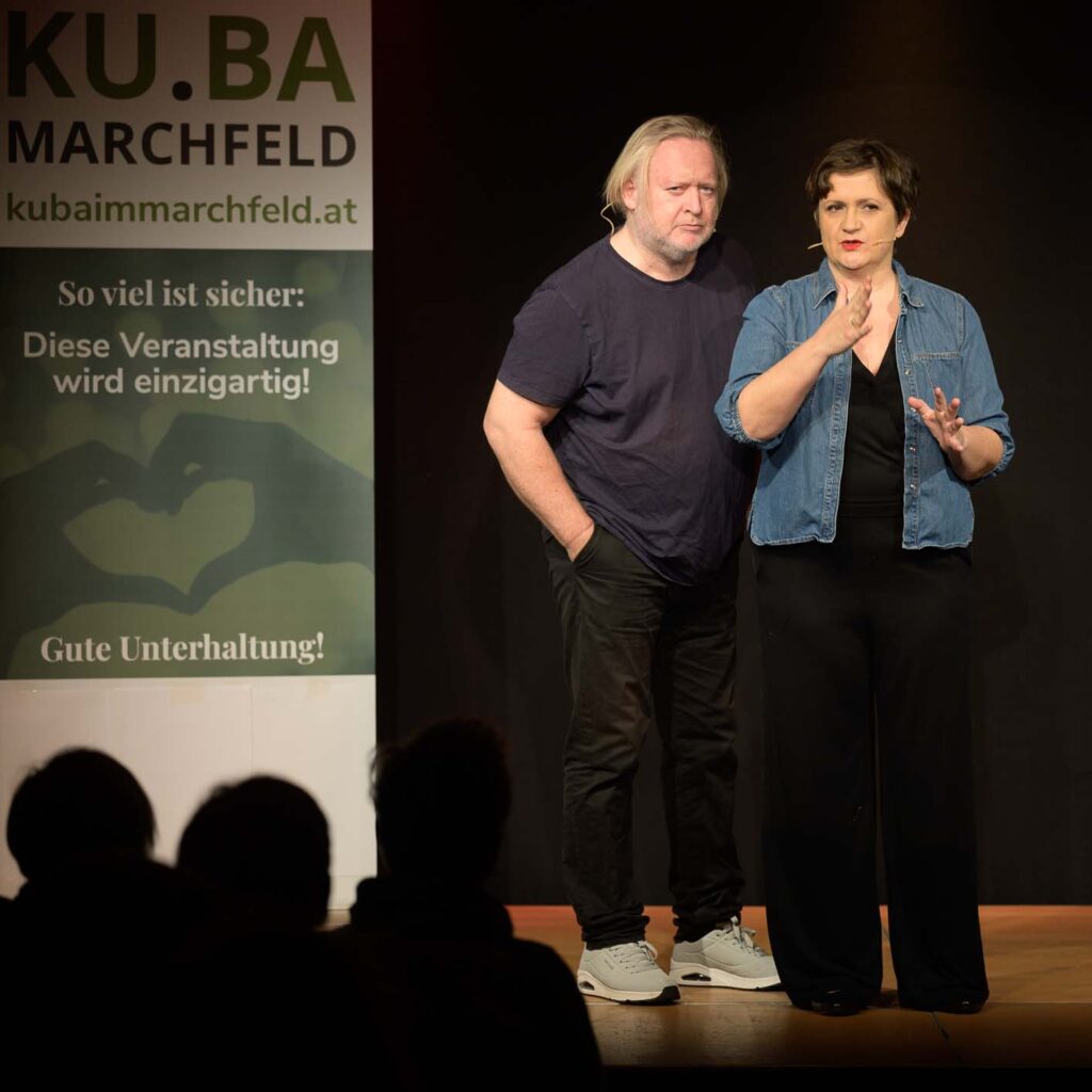 Gregor Seeberg & Magda Leeb - Doppelbuchung auf der KU.BA Bühne