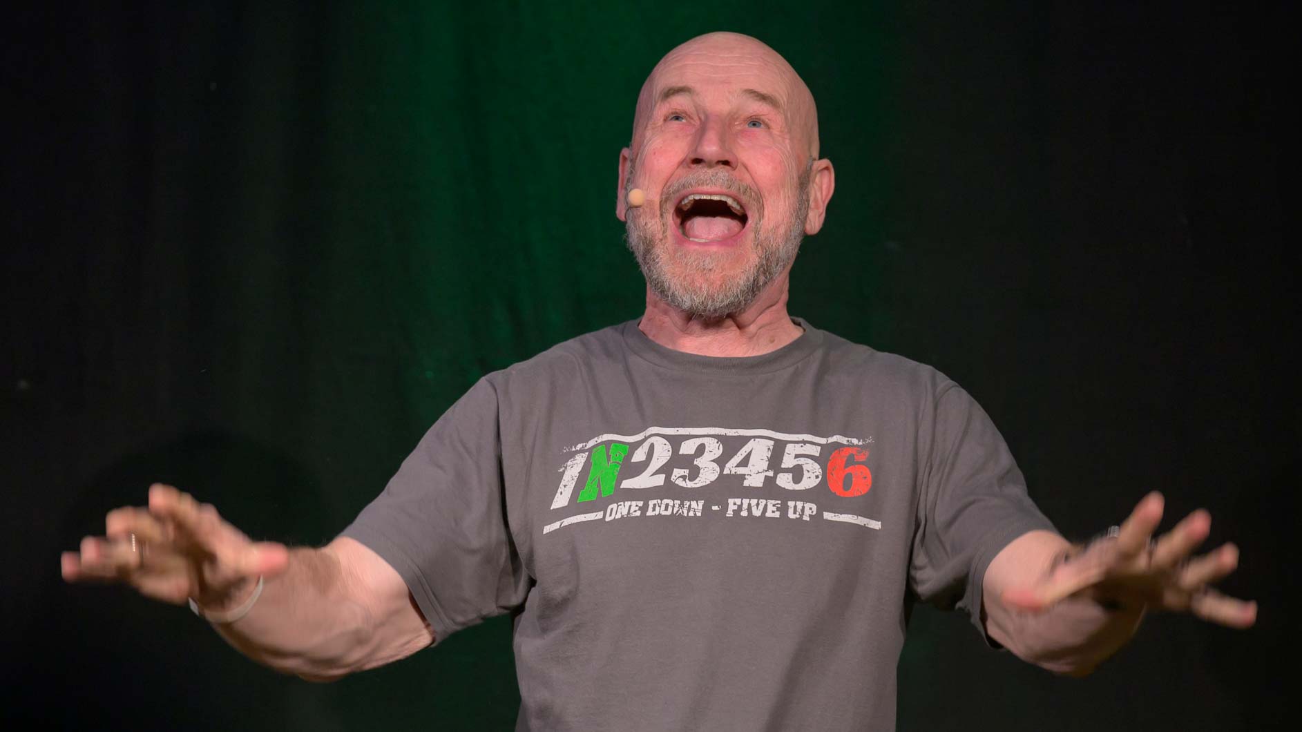 Roland Düringer auf der KU.BA Bühne Roland Düringer auf der KU.BA Bühne