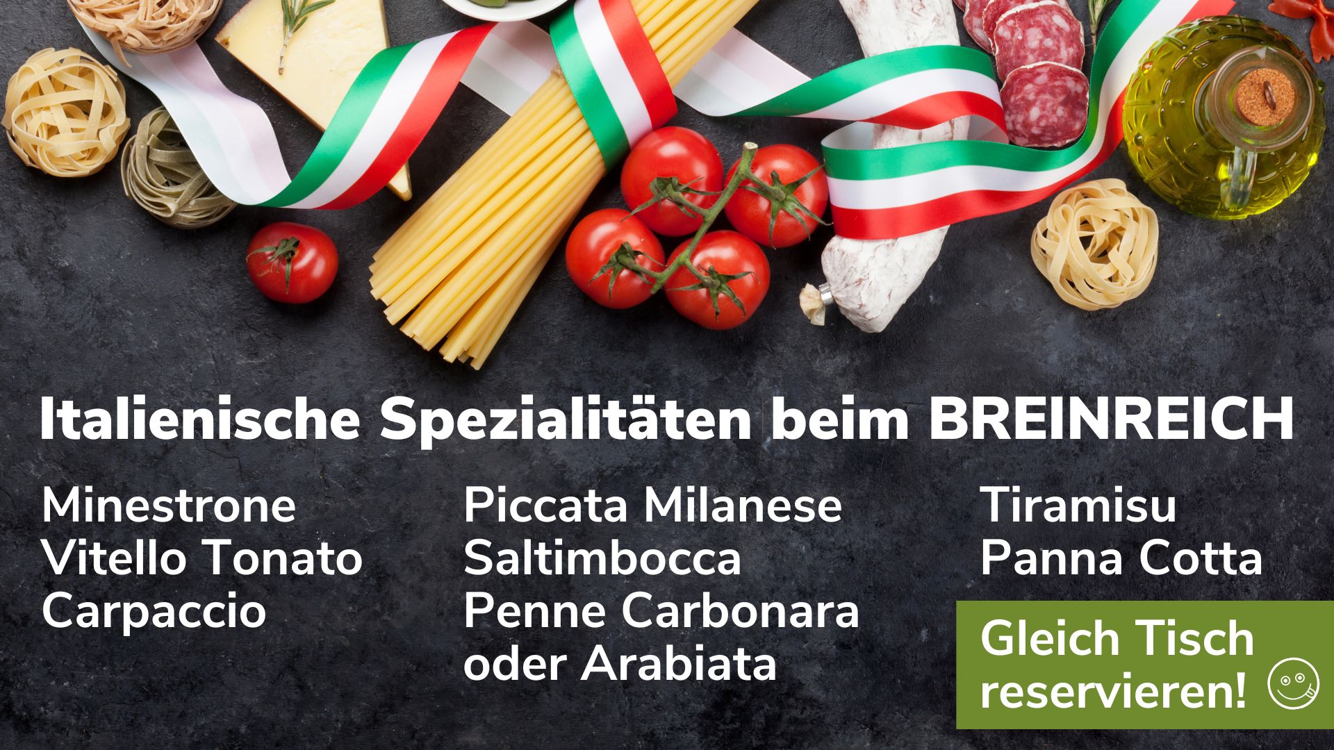 In der Kulturmetropole Wittau kannst du Kultur und Kulinarik miteinander verbinden, zum Beispiel bei Una Festa Italiana italienische Spezialitäten beim Breinreich
