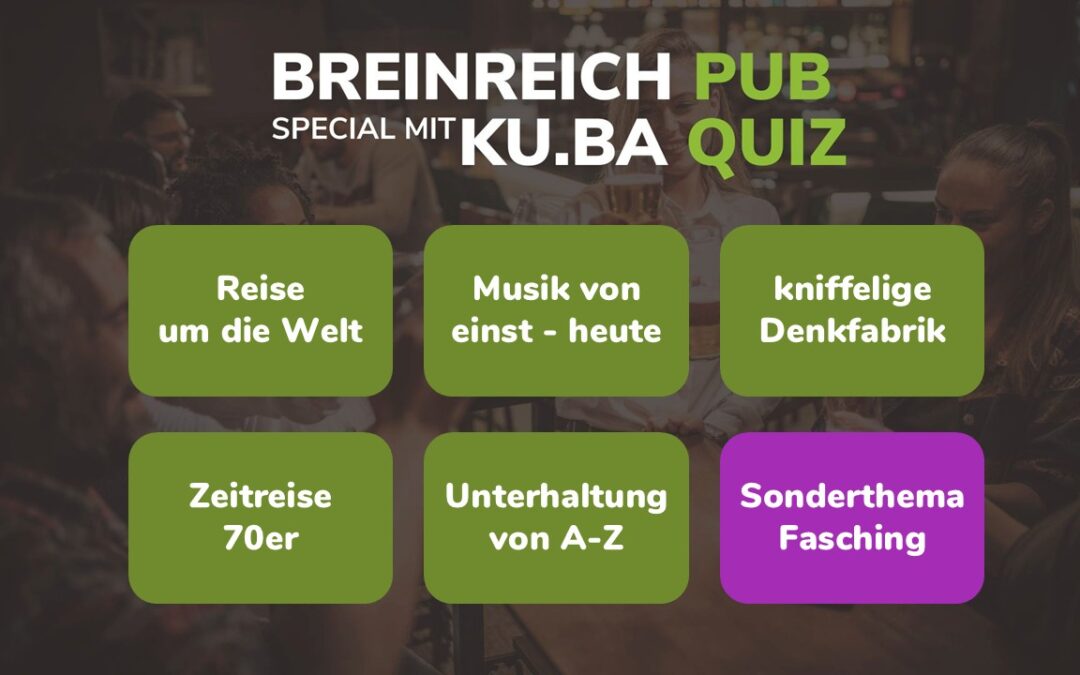 KU.BA Quiz trifft Breinreich PUB