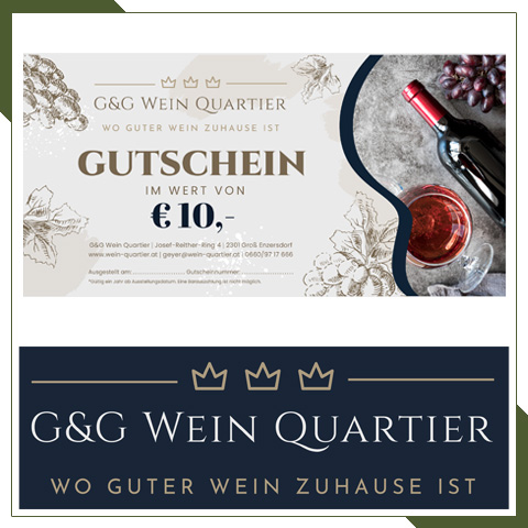 € 10,- Gutschein G&G Weinquartier