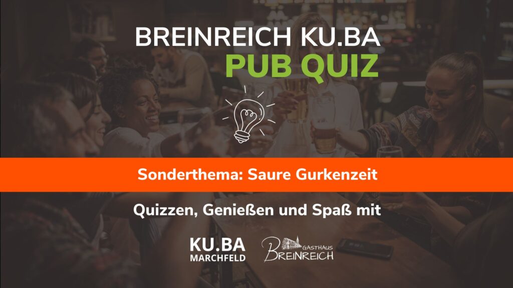 KU.BA Pub Quiz, Sonderthema Saure Gurkenzeit