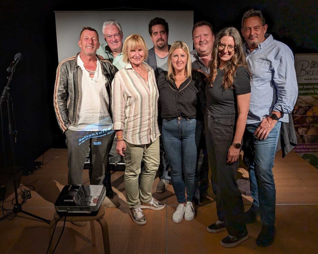 Das KU.BA Team mit Pepi Hopf, Barbara Eichberger, Iris Fasslabend und Gottfried Rotter