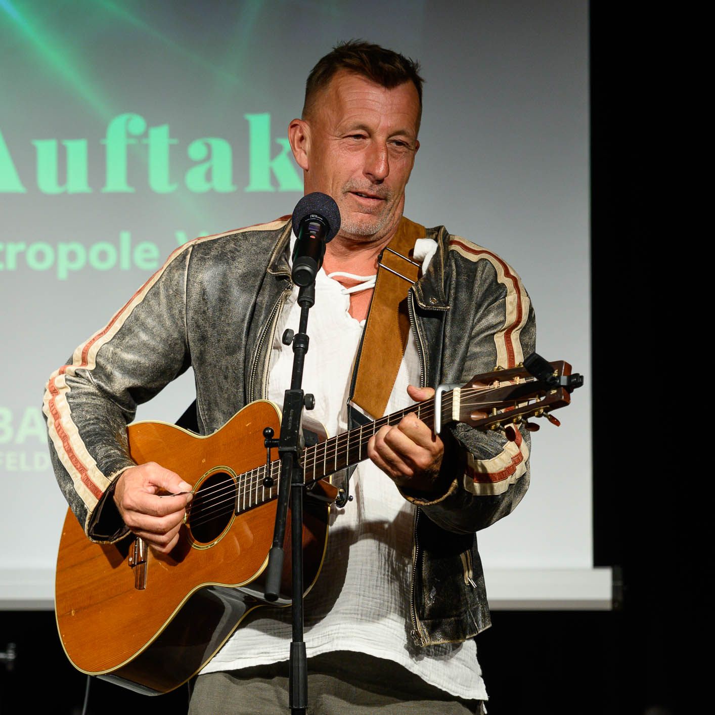 Pepi Hopf auf der KU.BA Bühne Pepi Hopf beim KU.BA Saisonauftakt